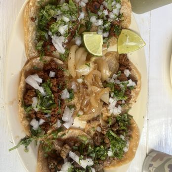 Tacos Jalisco - 6 taco combo: Pastor, Chorizo, Asada - Food Trucks Near Me - Key Largo, Florida