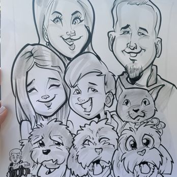 Osom Toons - So cute!! - Caricatures Near Me Osom Toons - So cute!! - Caricatures Near Me