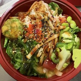 my poke bowl 3 proteins