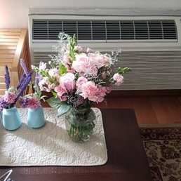The bouquet we received