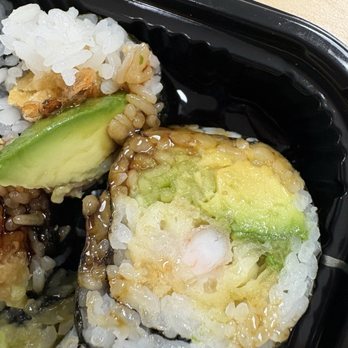 Sushi Express - Shrimp tempura instead of sweet potato :( - Japanese Near Me - Madison, Wisconsin Sushi Express - Shrimp tempura instead of sweet potato :( - Japanese Near Me - Madison, Wisconsin