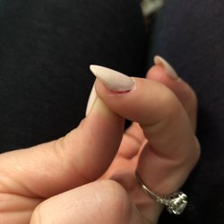 Envy Nails - She didn't even get my first coat of polish off