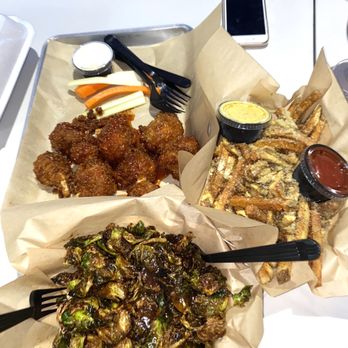Cheffrey Eats - Mongolian Brussel Sprouts - Buffalo Cauliflower - Truffle Fries - Food Trucks Near Me - Boca Raton, Florida Cheffrey Eats - Mongolian Brussel Sprouts - Buffalo Cauliflower - Truffle Fries - Food Trucks Near Me - Boca Raton, Florida