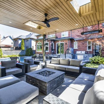 Terra Opus Group - patio with seating and fire pit - Landscaping Near Me Terra Opus Group - patio with seating and fire pit - Landscaping Near Me
