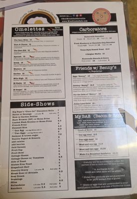 Menu photo 4 WiseCracks Cafe Corvallis, OR