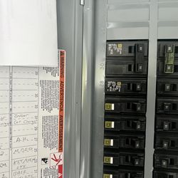 East Coast Electrical - Electrical Panel with two new 50 amp breakers