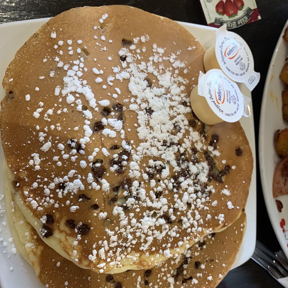 Panagio's All Day Grill - Chocolate chip pancakes - American Near Me - Mississauga, Ontario