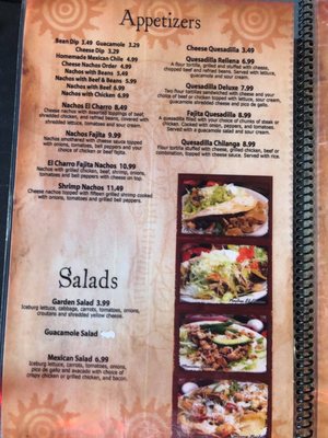 Menu photo 8 El Charro Authentic Mexican Restaurant Republic, MO