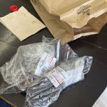 Mahogany Smoked Meats - Indian style beef jerky and peppered beef jerky. 10/10 - Meat Shops Near Me - Bishop, California Mahogany Smoked Meats - Indian style beef jerky and peppered beef jerky. 10/10 - Meat Shops Near Me - Bishop, California