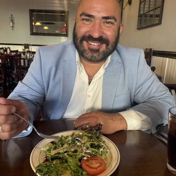 Le Rendez-Vous Cafe - My Fiance enjoying a salad - Diners Near Me - Lake Elsinore, California Le Rendez-Vous Cafe - My Fiance enjoying a salad - Diners Near Me - Lake Elsinore, California