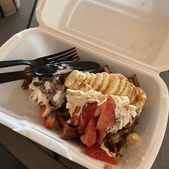 Healthy Spot Tracy - Vanilla protein waffle - Juice Bars & Smoothies Near Me - Tracy, California
