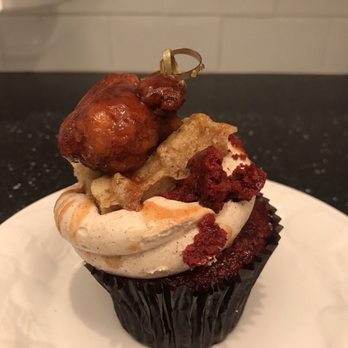 Sugar Vault Desserts - Chicken and waffles cupcake - Cupcakes Near Me - Hyattsville, Maryland Sugar Vault Desserts - Chicken and waffles cupcake - Cupcakes Near Me - Hyattsville, Maryland