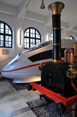 German Railway Museum Nuremberg by null