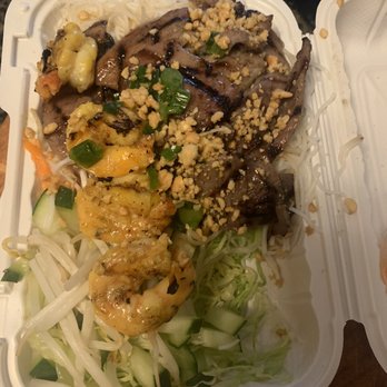 Kung Fu Pho - 38. Bun Thit Heo Nuong with shrimp - Vietnamese Near Me - Jersey City, New Jersey Kung Fu Pho - 38. Bun Thit Heo Nuong with shrimp - Vietnamese Near Me - Jersey City, New Jersey