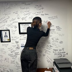 Gaslamp Bartending School - GOT MY NAME ON THE WALL