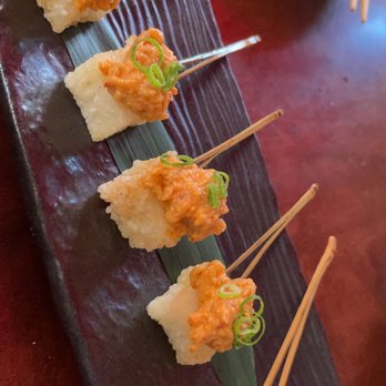Yakitori Hachibei - Rice cake with spicy poke - Japanese Near Me - Honolulu, Hawaii Yakitori Hachibei - Rice cake with spicy poke - Japanese Near Me - Honolulu, Hawaii