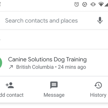 Canine Solutions Dog Training - My phone log with Canine Solutions Dog Training - Pet Training Near Me Canine Solutions Dog Training - My phone log with Canine Solutions Dog Training - Pet Training Near Me