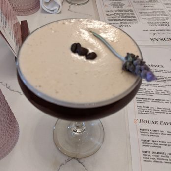 Toast Kitchen & Bar - Lavender Espresso Martini - Breakfast & Brunch Near Me - Whittier, California Toast Kitchen & Bar - Lavender Espresso Martini - Breakfast & Brunch Near Me - Whittier, California