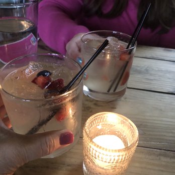 Beginnings - Margarita and berries/Prosecco. A delicious & lite twist on the OG. - Bars Near Me - Atlantic Beach, New York
