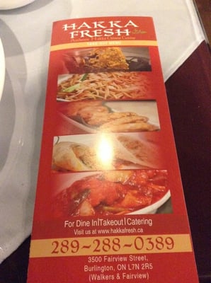 Menu photo 3 Hakka Fresh Burlington, ON