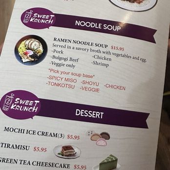 Sweet Krunch - Korean Near Me - Tampa, Florida Sweet Krunch - Korean Near Me - Tampa, Florida