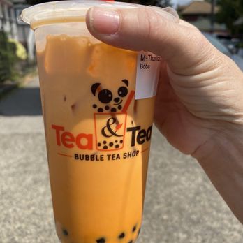 Tea & Tea - Thai Iced Tea - Bubble Tea Near Me - Portland, Oregon