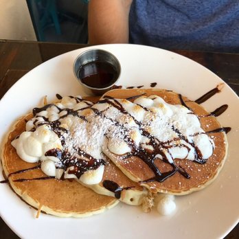 Farmer's Table - Bonfire pancakes really sweet but melts in your mouth - New American Near Me - La Mesa, California Farmer's Table - Bonfire pancakes really sweet but melts in your mouth - New American Near Me - La Mesa, California