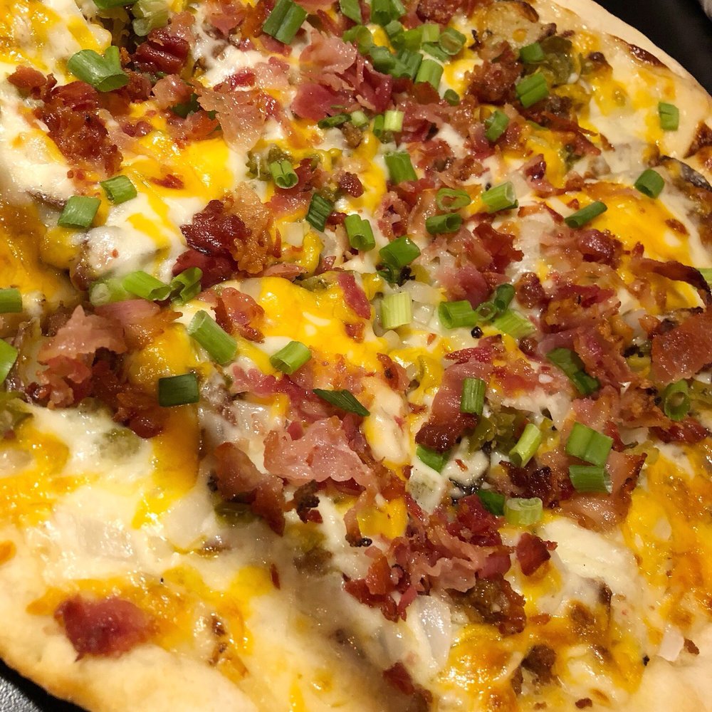 Fong's Pizza - Loaded Potato - Pizza Near Me - Des Moines, Iowa Fong's Pizza - Loaded Potato - Pizza Near Me - Des Moines, Iowa