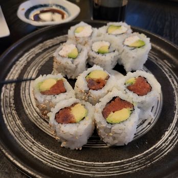 Shiki Bistro - California and spicy Tuna roll - Japanese Near Me - San Carlos, California Shiki Bistro - California and spicy Tuna roll - Japanese Near Me - San Carlos, California