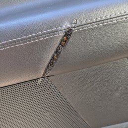 Damage to the interior upon getting the car back. Damage to the interior upon getting the car back.