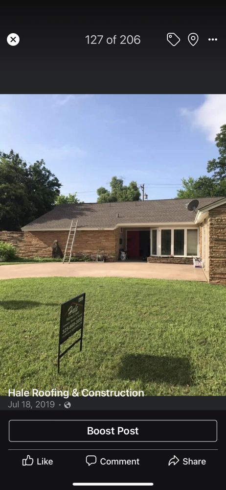 Slide of Hale Roofing & Construction