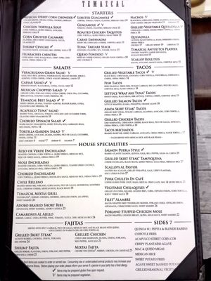 Menu photo 5 Temazcal Tequila Cantina Boston, MA