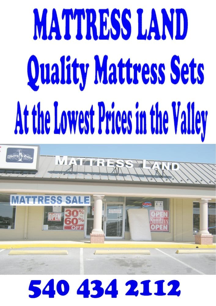 MATTRESS LAND OF HARRISONBURG Updated October 2024 50 S Carlton St