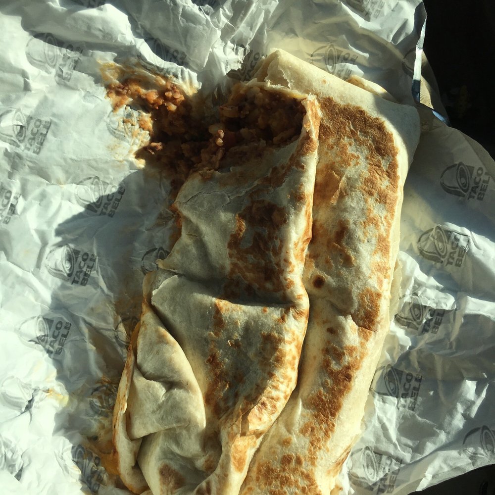 Taco Bell - I assume you drop kick all food before serving it, cause this is what I revealed upon opening, thanks again! - Fast Food Near Me - Lebanon, Missouri Taco Bell - I assume you drop kick all food before serving it, cause this is what I revealed upon opening, thanks again! - Fast Food Near Me - Lebanon, Missouri