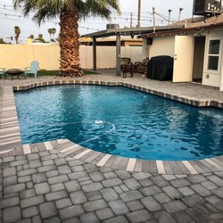 HoltzCo - Our pool looking sparkling clean!