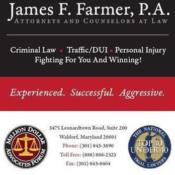 Farmer & Klopfer - Farmer, James F P.A. logo - Personal Injury Law Near Me - Waldorf, Maryland Farmer & Klopfer - Farmer, James F P.A. logo - Personal Injury Law Near Me - Waldorf, Maryland
