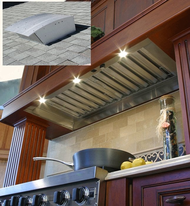 Super Quiet Kitchen Exhaust Fan And Range Hood Insert 1000 And