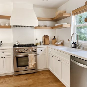 MDRN Construction - Kitchen after ~ custom shelves! - General Contractors Near Me - Burbank, California