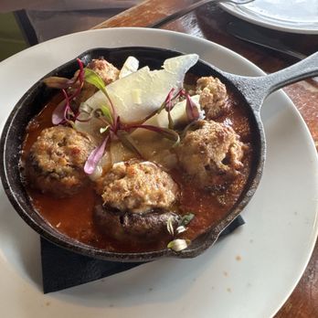 House Wine & Bistro - Sausage Stuffed Mushrooms - Wine Bars Near Me - McAllen, Texas House Wine & Bistro - Sausage Stuffed Mushrooms - Wine Bars Near Me - McAllen, Texas