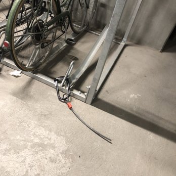 Rasa - Cut bike lock from one of several bikes stolen at Rasa - Apartments Near Me - Oakland, California