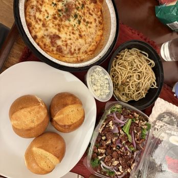 Lena’s Italian Kitchen - Chicken Parm Platter Small Pecan Salad Side Pasta Garlic & Oil - Italian Near Me - New York, New York Lena’s Italian Kitchen - Chicken Parm Platter Small Pecan Salad Side Pasta Garlic & Oil - Italian Near Me - New York, New York
