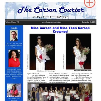The Carson Courier - Print Media Near Me - Carson, California The Carson Courier - Print Media Near Me - Carson, California