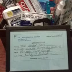 Fall River Dental Center - Donation to the Greater Fall River Fitness Challenge!