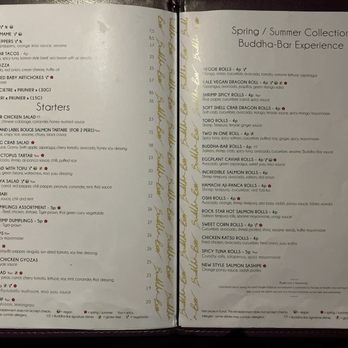 Buddha-Bar - Menu 2024 - Lounges Near Me - Paris, 75