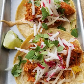 The Taco Project - The Captain and Star Child had chicken tacos. Out standing. Very favorable. Fresh onions, cilantro on a soft tortilla. Can't go wrong here. - Tacos Near Me - Tarrytown, New York The Taco Project - The Captain and Star Child had chicken tacos. Out standing. Very favorable. Fresh onions, cilantro on a soft tortilla. Can't go wrong here. - Tacos Near Me - Tarrytown, New York