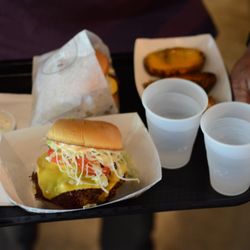 Woodland's Backyard - Put a smash burger from Preston's Burger's (or two) on the menu!