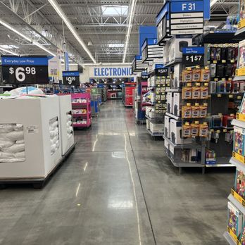 Walmart Supercenter - the aisle of a walmart store - Grocery Near Me - Jacksonville, Florida