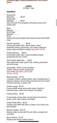 Menu photo 4 Rigo's Mexican Restaurant Greeley, CO