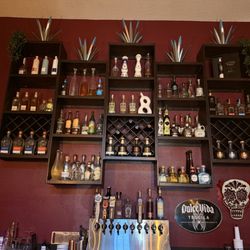Desperados Tequila Bar - Tequila wall