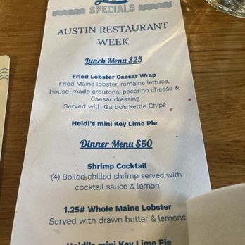 Garbo’s - Seafood Near Me - Austin, Texas